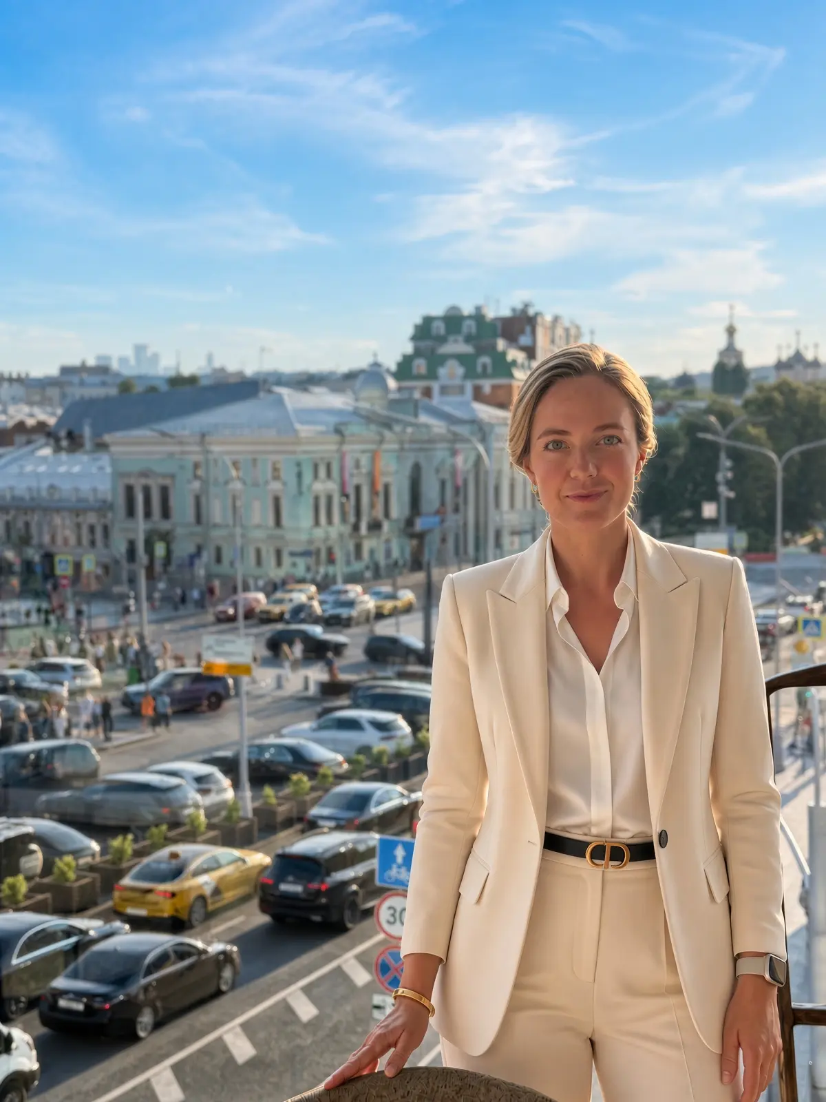 Anna Kolomietc in Moscow